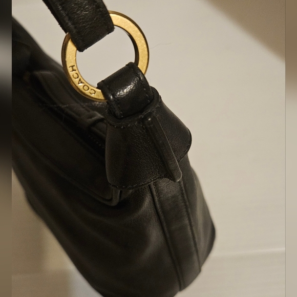 Rare Vintage Coach 6953 Amanda Small Hobo Bag Purse Black - Picture 9 of 16